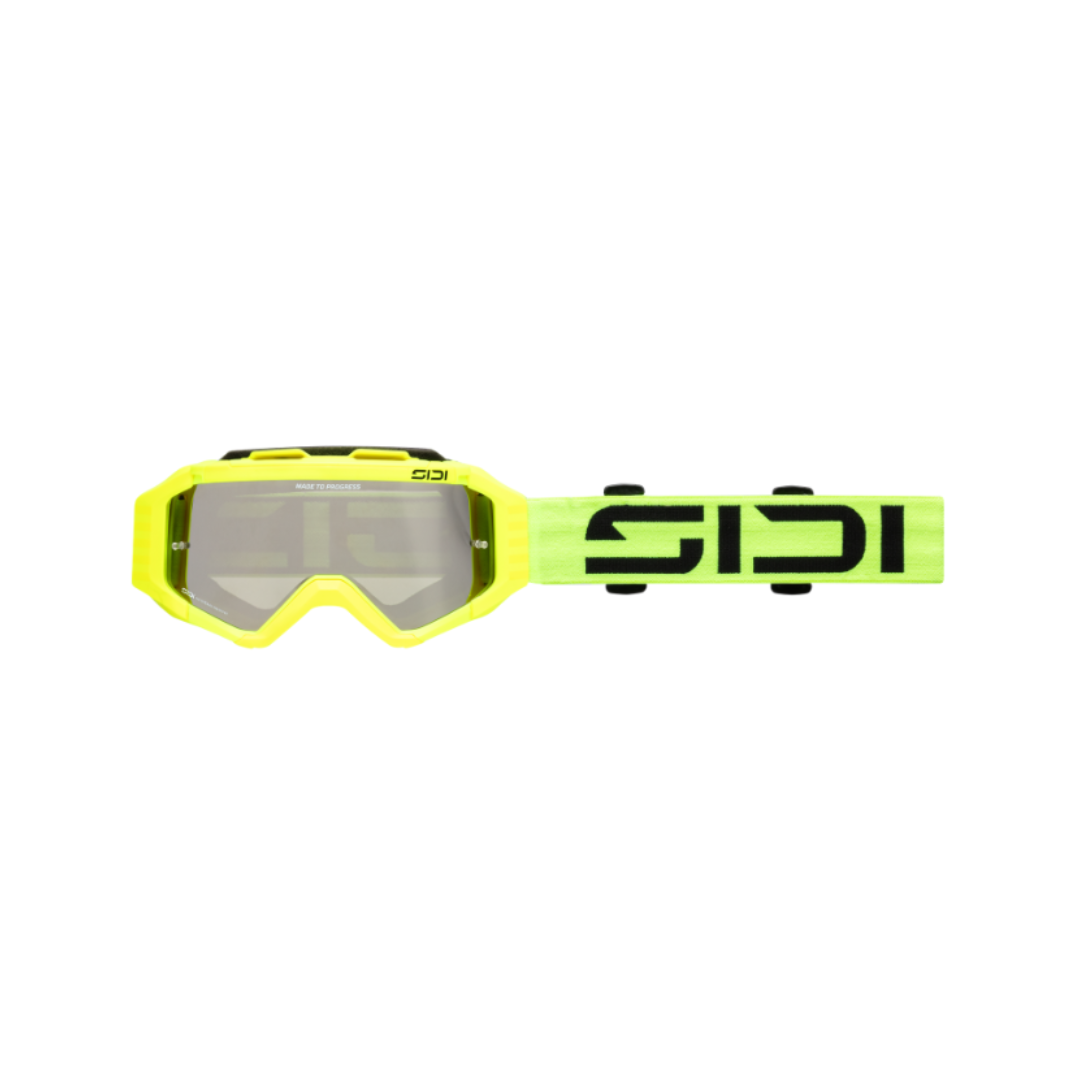 Sidi Fulmen Mirror Goggles Fluo Yellow / Silver FREE UK Delivery, FREE 365 Day Returns | Moto Central