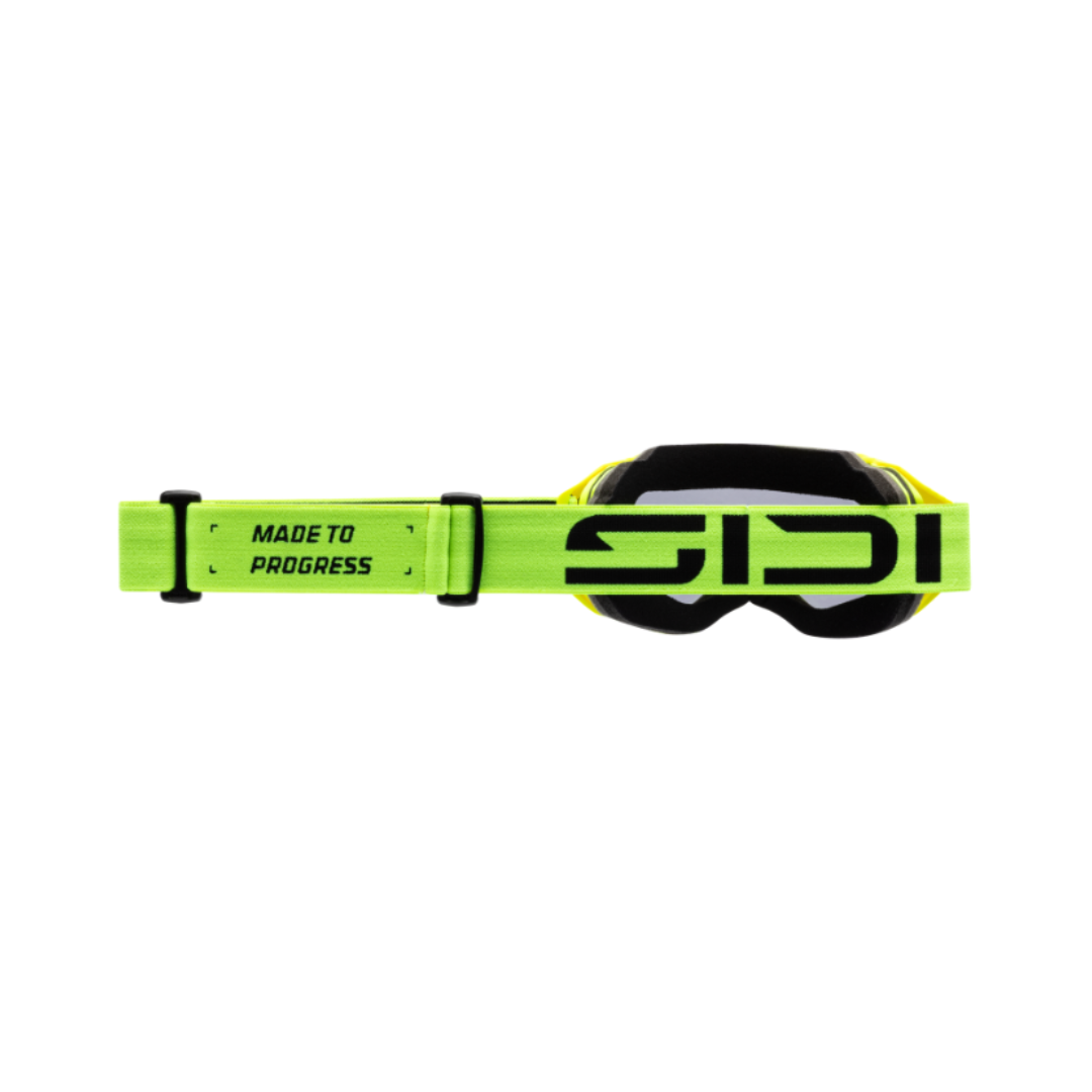 Sidi Fulmen Mirror Goggles Fluo Yellow / Silver FREE UK Delivery, FREE 365 Day Returns | Moto Central