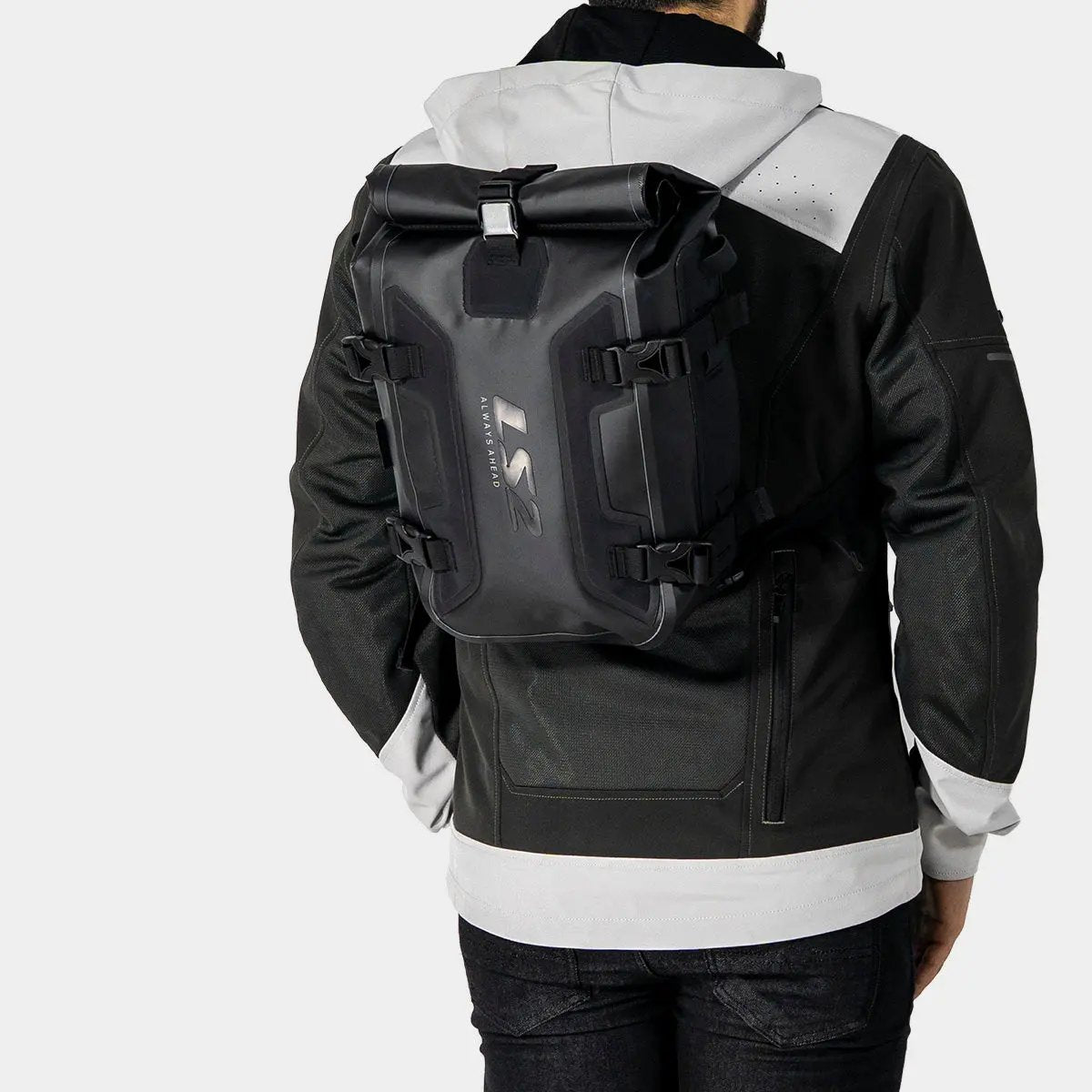 LS2 Move Ahead Waterproof Tail Bag Black FREE UK Delivery, FREE 365 Day Returns | Moto Central