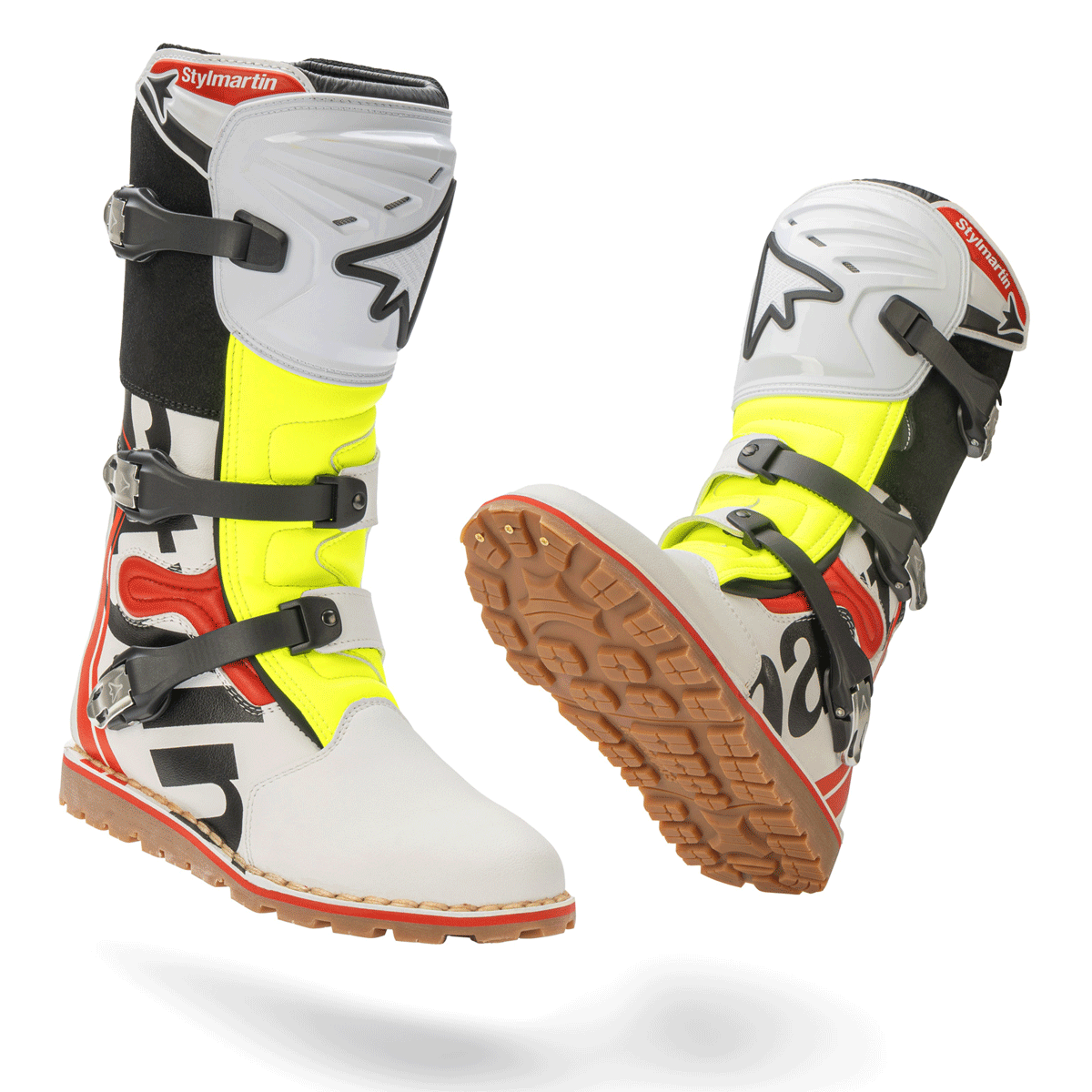 Stylmartin Impact Pro.2 Air Boots White FREE UK Delivery, FREE 365 Day Returns | Moto Central
