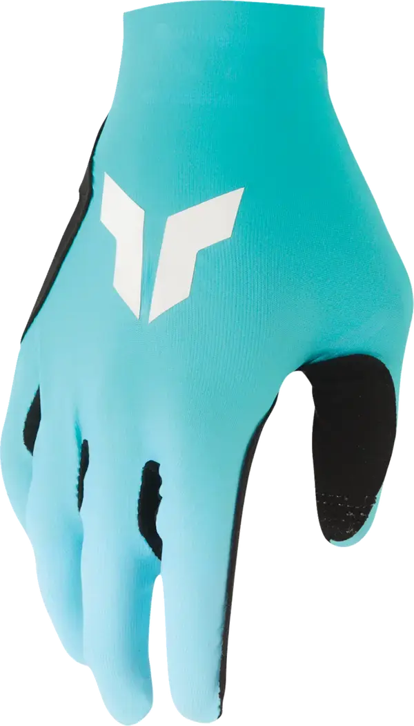 Thor Sportmode Iconic Gloves Aqua / Blue - FREE UK Shipping, FREE 365 Day Returns | Moto Central