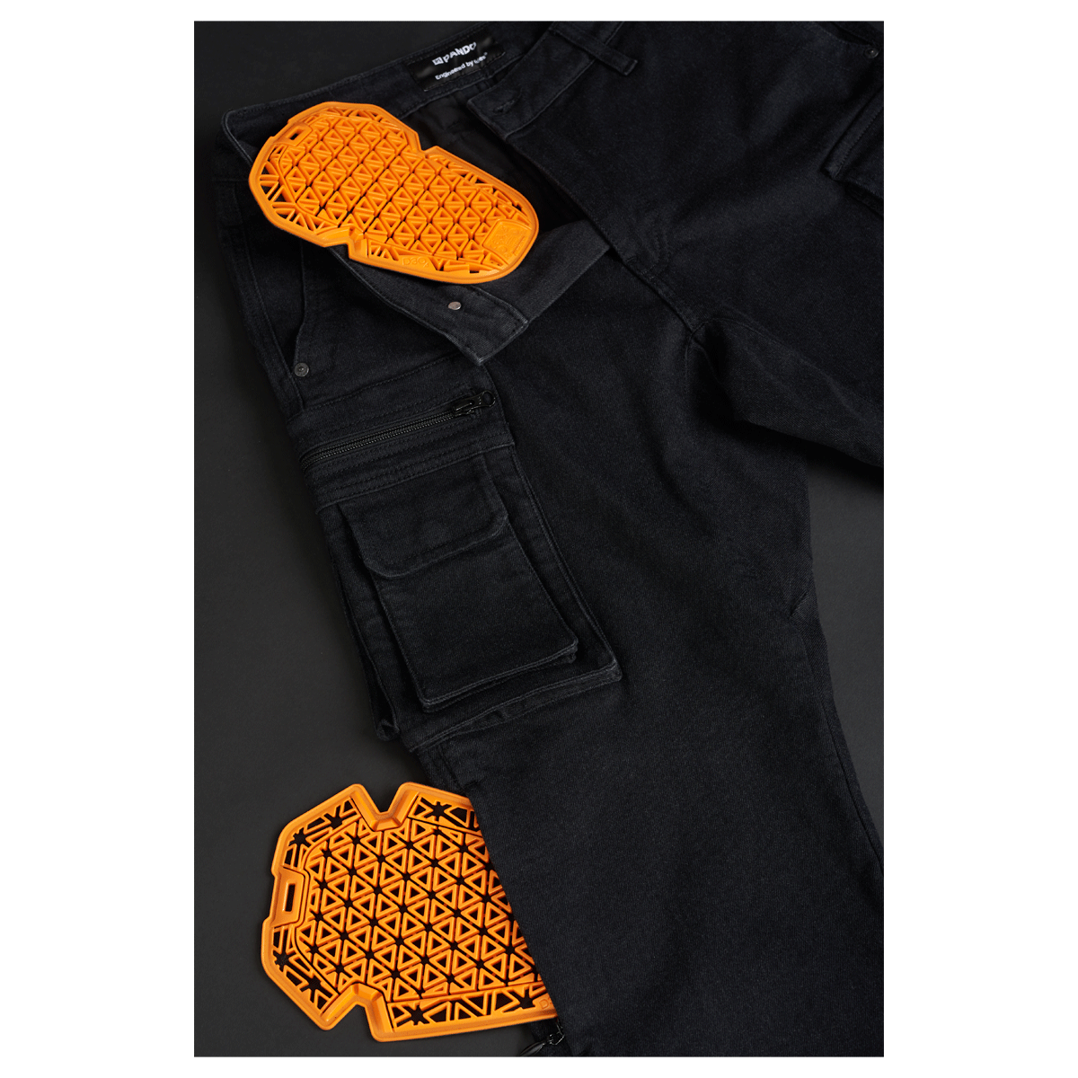Pando Moto Desert Cargo Jeans Black FREE UK Delivery, FREE 365 Day Returns | Moto Central