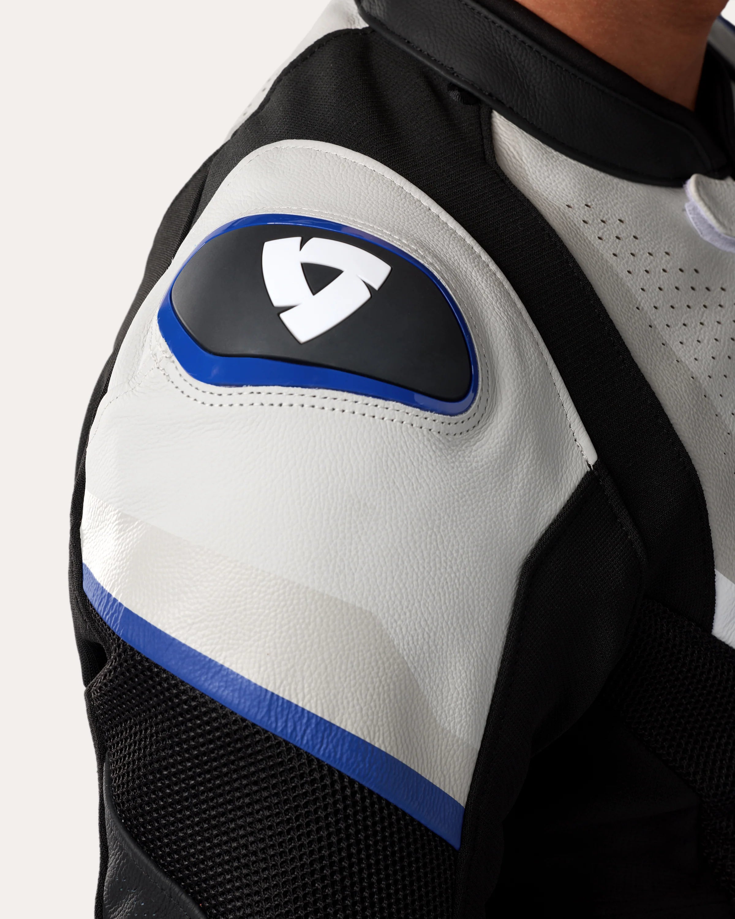 Revit Combi Beta 2 Pieces Leather Suit Black / Light Grey - FREE UK Shipping, FREE 365 Day Returns | Moto Central