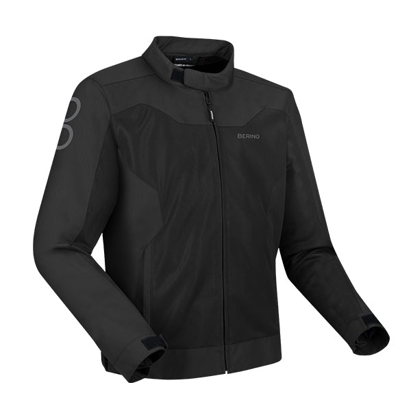 Bering Alias Textile Jacket Black FREE UK Delivery, FREE 365 Day Returns | Moto Central