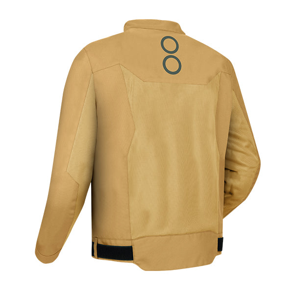 Bering Alias Textile Jacket Sand FREE UK Delivery, FREE 365 Day Returns | Moto Central