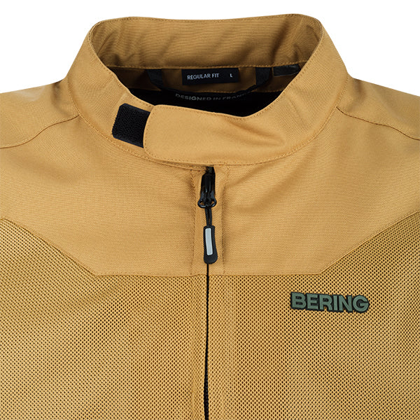 Bering Alias Textile Jacket Sand FREE UK Delivery, FREE 365 Day Returns | Moto Central