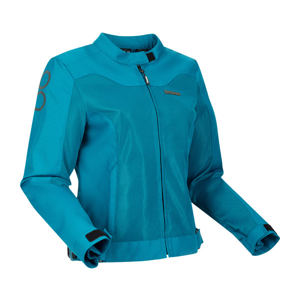 Bering Alias Ladies Textile Jacket Blue FREE UK Delivery, FREE 365 Day Returns | Moto Central