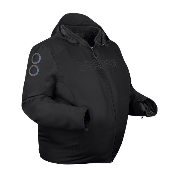 Bering Warwick King Size Textile Jacket Black FREE UK Delivery, FREE 365 Day Returns | Moto Central