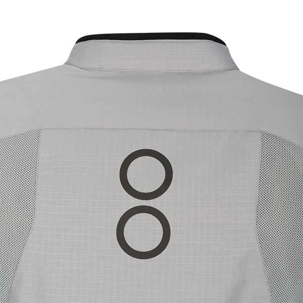 Bering Zao Ladies Textile Jacket Grey / Green FREE UK Delivery, FREE 365 Day Returns | Moto Central