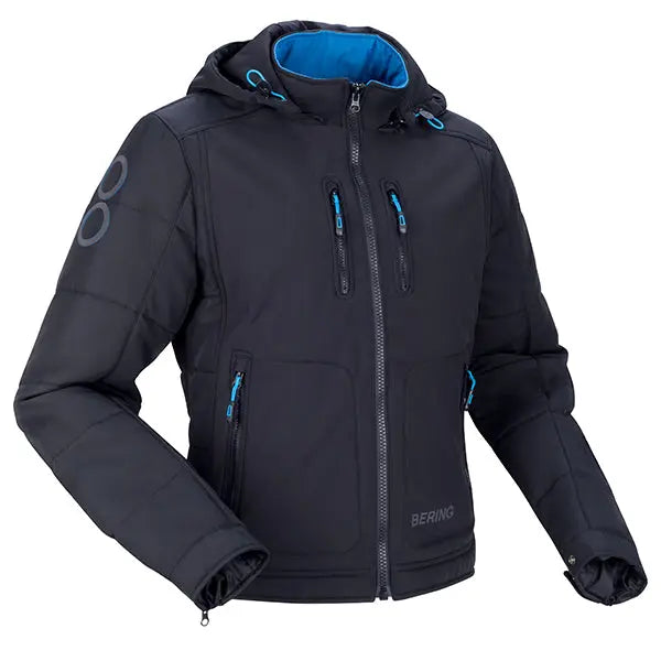 Bering Scoop Textile Jacket Black FREE UK Delivery, FREE 365 Day Returns | Moto Central