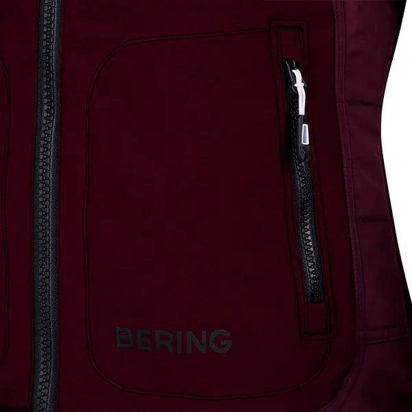 Bering Scoop Ladies Textile Jacket Burgundy FREE UK Delivery, FREE 365 Day Returns | Moto Central