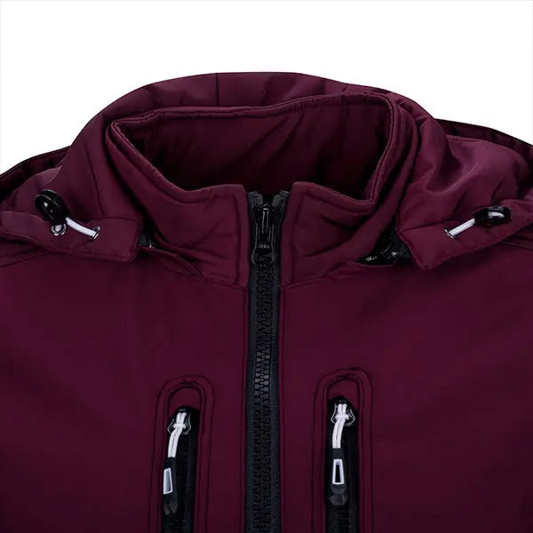 Bering Scoop Ladies Textile Jacket Burgundy FREE UK Delivery, FREE 365 Day Returns | Moto Central