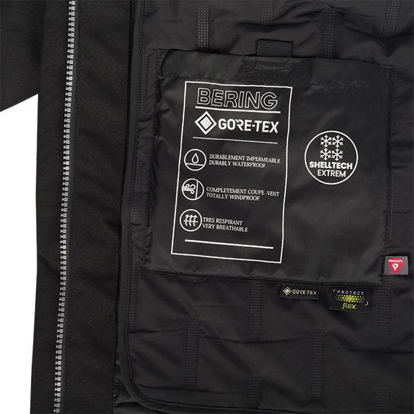 Bering Lakefield Gore-Tex Jacket Black FREE UK Delivery, FREE 365 Day Returns | Moto Central