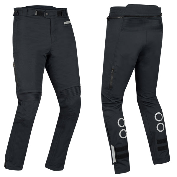 Bering Zephyr Textile Trouser Black FREE UK Delivery, FREE 365 Day Returns | Moto Central