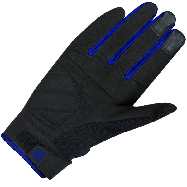 Bering Breeze Textile Gloves Black / Blue FREE UK Delivery, FREE 365 Day Returns | Moto Central