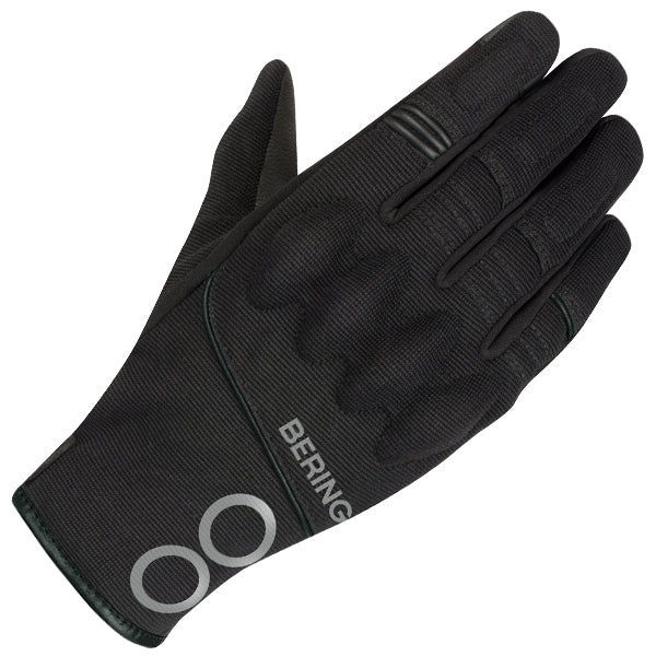 Bering Nassau Textile Gloves Black FREE UK Delivery, FREE 365 Day Returns | Moto Central