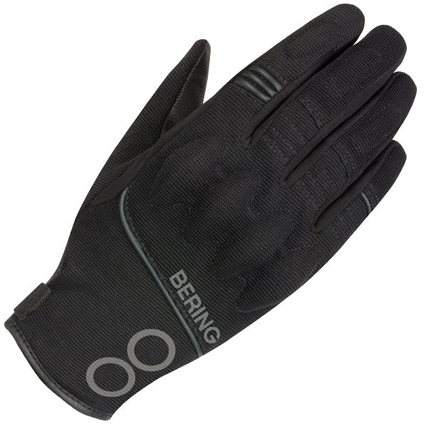 Bering Nassau Ladies Textile Gloves Black FREE UK Delivery, FREE 365 Day Returns | Moto Central