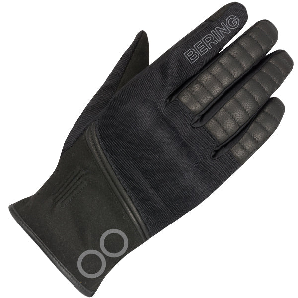 Bering Chakra Textile Gloves Black FREE UK Delivery, FREE 365 Day Returns | Moto Central