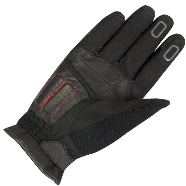Bering Chakra Textile Gloves Black FREE UK Delivery, FREE 365 Day Returns | Moto Central