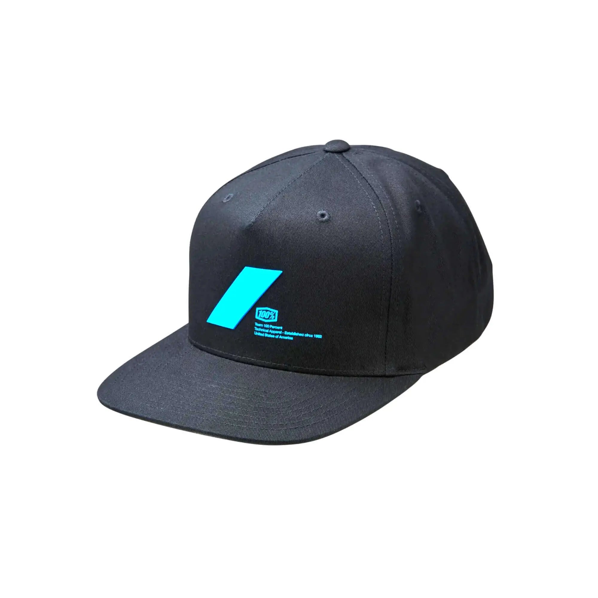 100% Forward Snapback LYP Fit Cap Black - FREE UK Shipping, FREE 365 Day Returns | Moto Central