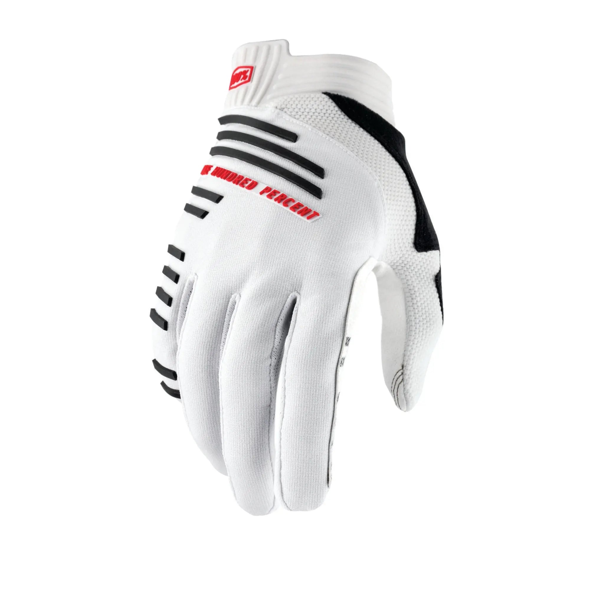 100% R-Core Gloves Silver - FREE UK Shipping, FREE 365 Day Returns | Moto Central