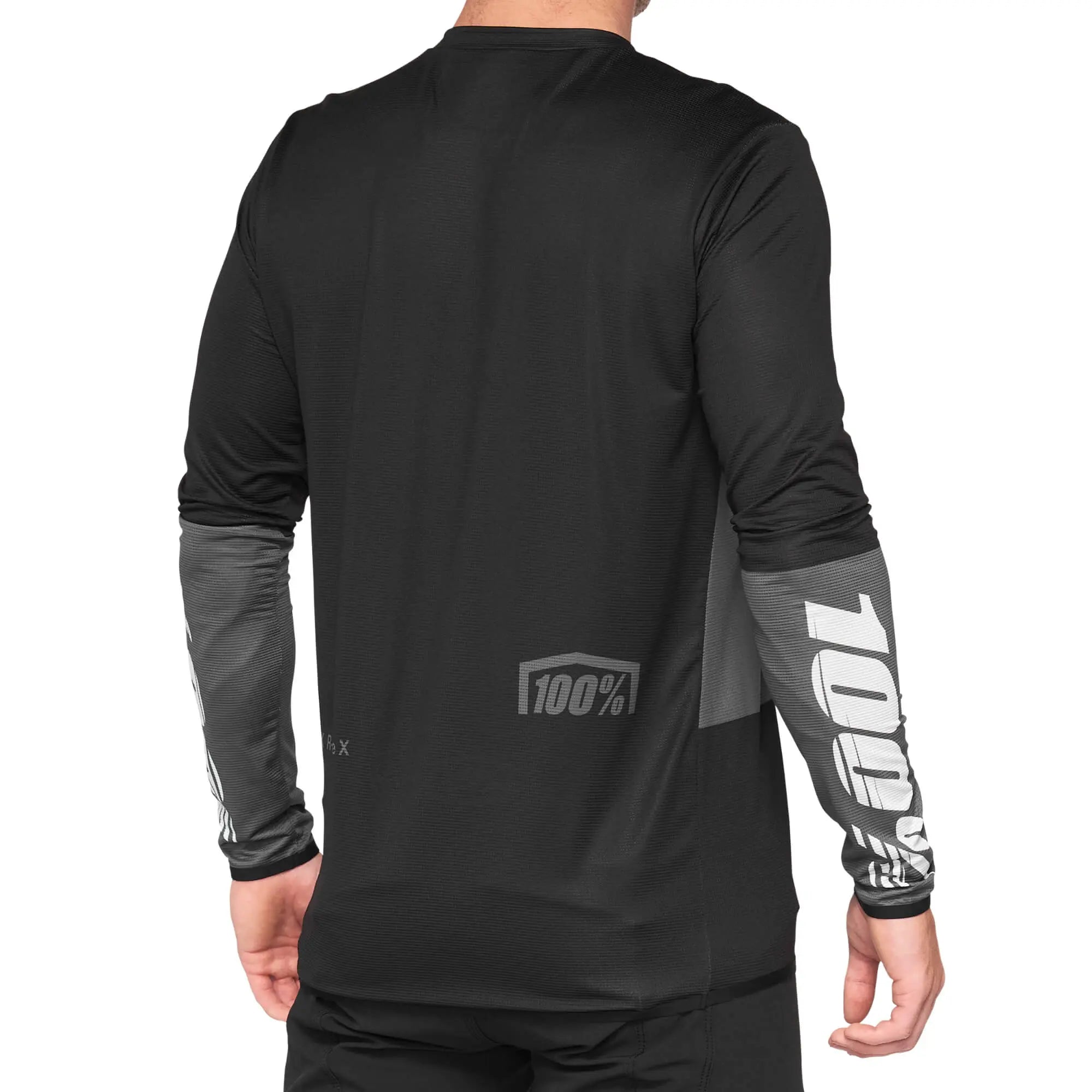 100% R-Core X Jersey Charcoal / Black - FREE UK Shipping, FREE 365 Day Returns | Moto Central