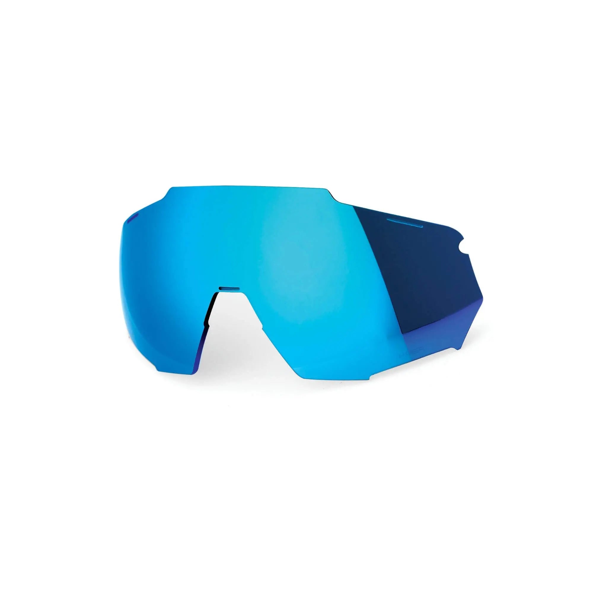 100% Racetrap 3.0 Replacement Lens HiPER Blue Multilayer Mirror - FREE UK Shipping, FREE 365 Day Returns | Moto Central