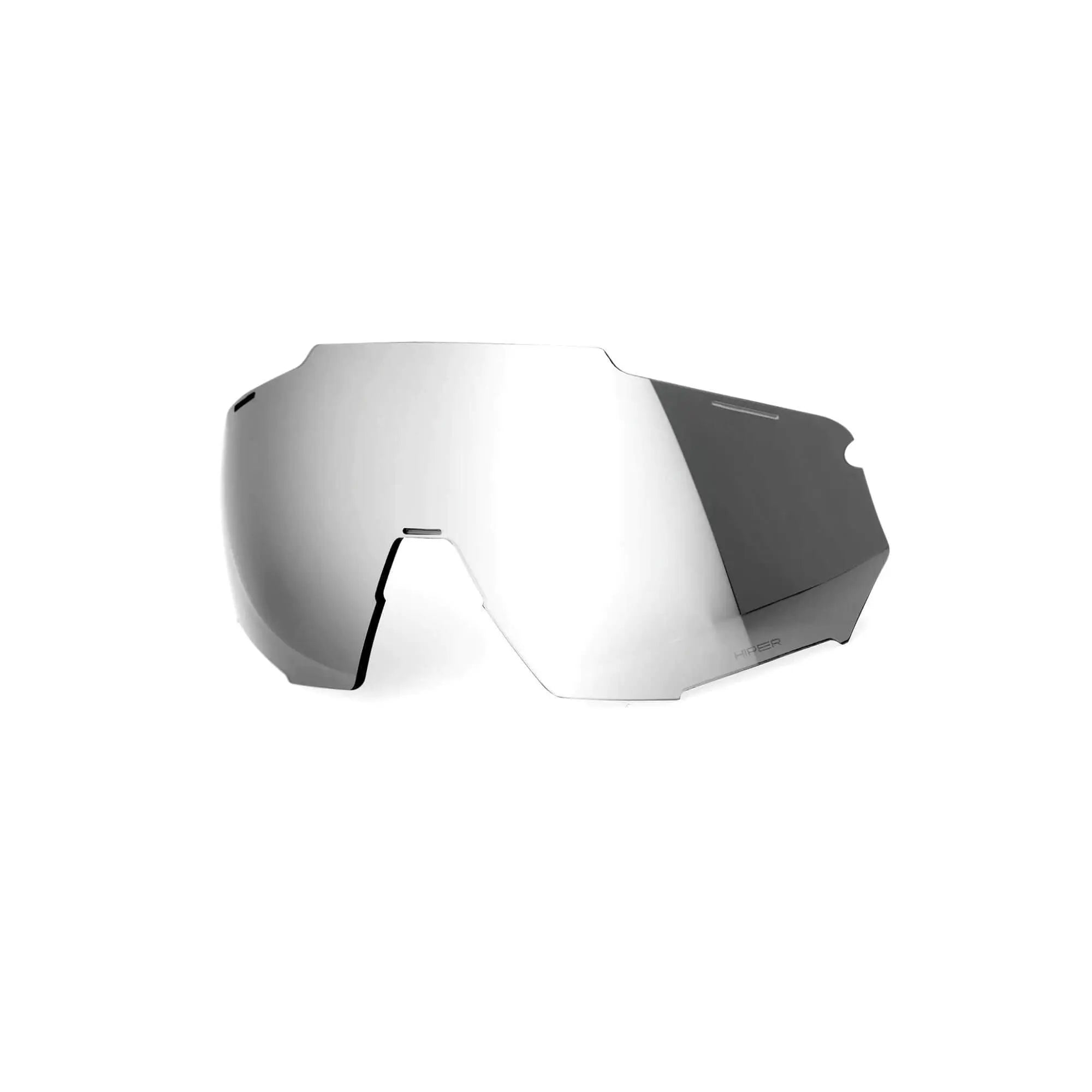 100% Racetrap 3.0 Replacement Lens HiPER Silver Mirror - FREE UK Shipping, FREE 365 Day Returns | Moto Central