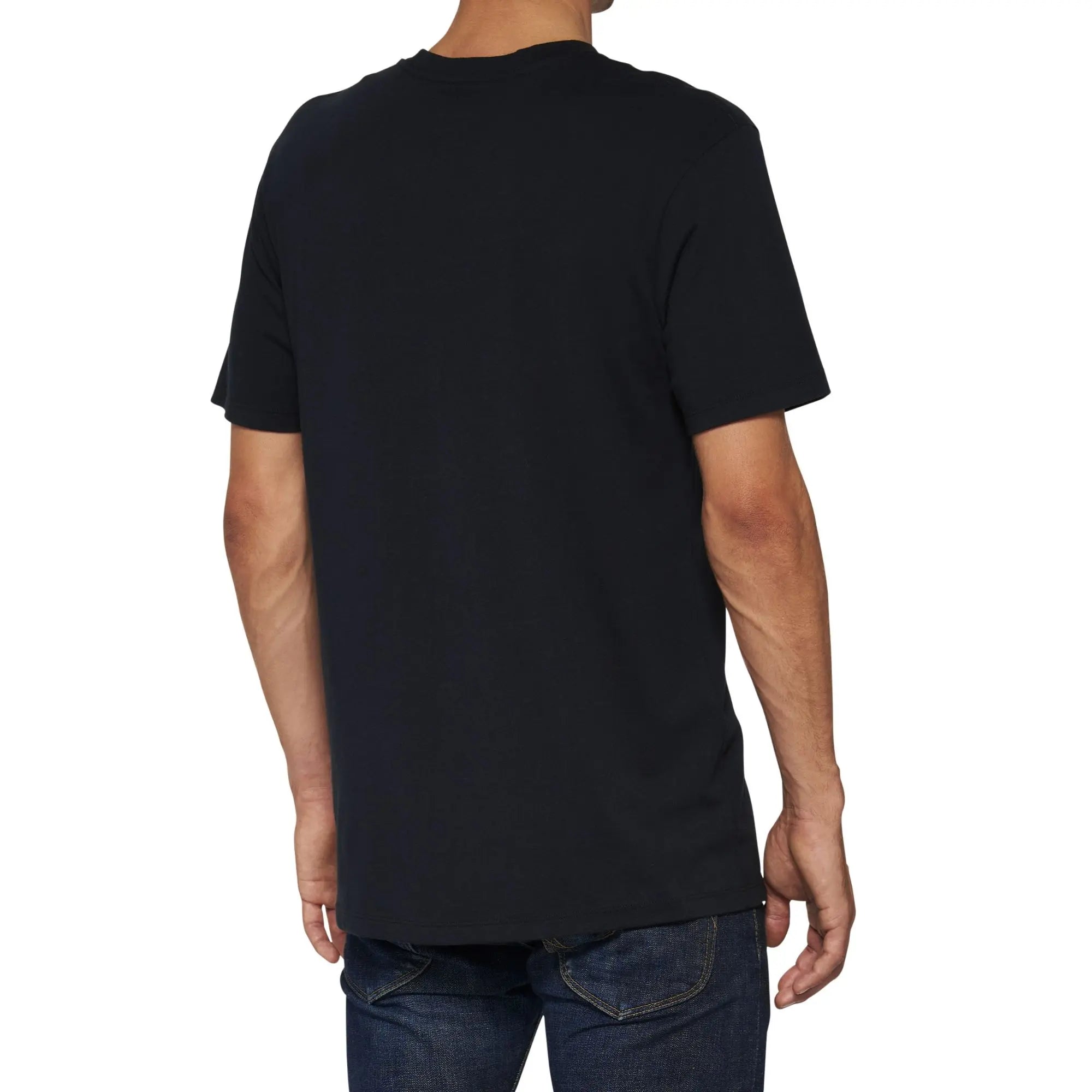 100% Serpico Short Sleeves T-Shirt Black - FREE UK Shipping, FREE 365 Day Returns | Moto Central