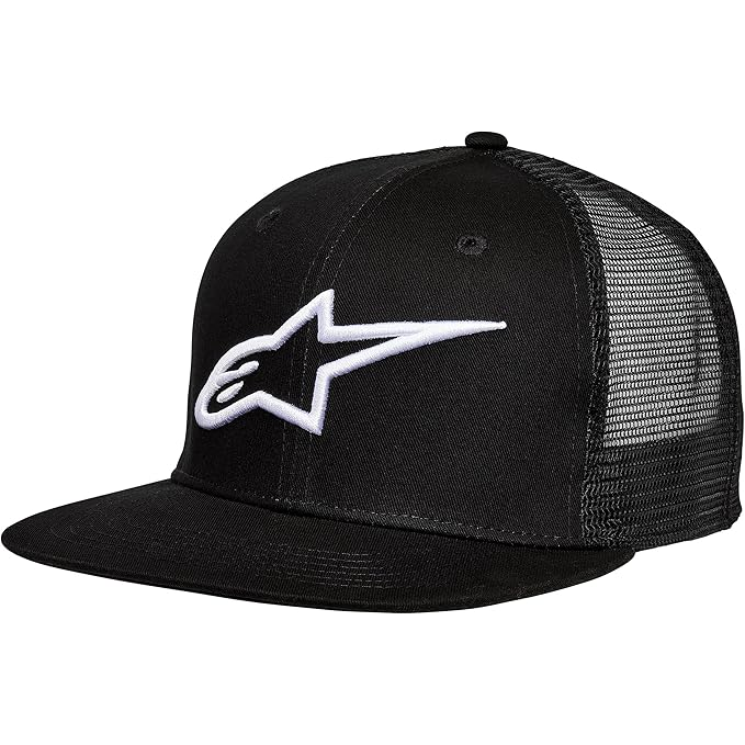 Alpinestars Corp Trucker Cap Black - FREE UK Delivery, FREE 365 Day Returns | Moto Central