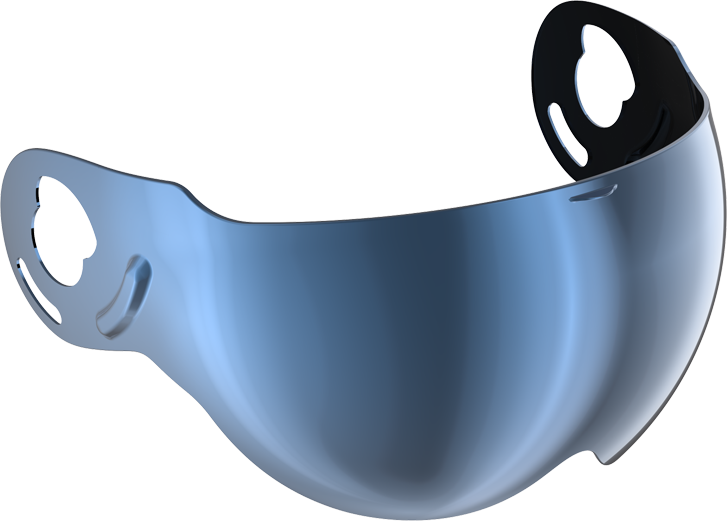 Roof RO9 Boxxer Visor Iridium Blue FREE UK Delivery, FREE 365 Day Returns | Moto Central