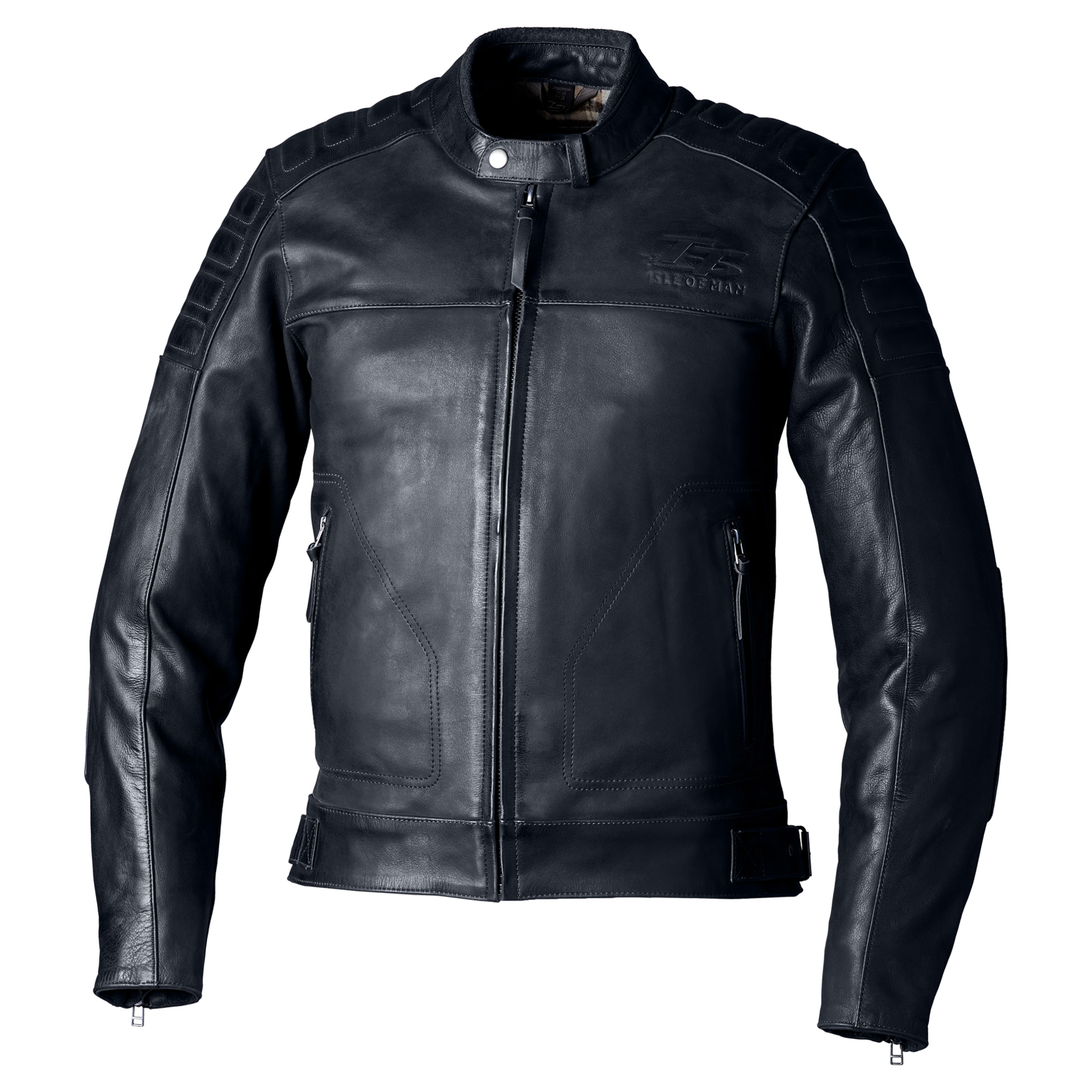 RST IOM TT Brandish 2 CE Leather Jacket Black FREE UK Delivery, FREE 365 Day Returns | Moto Central