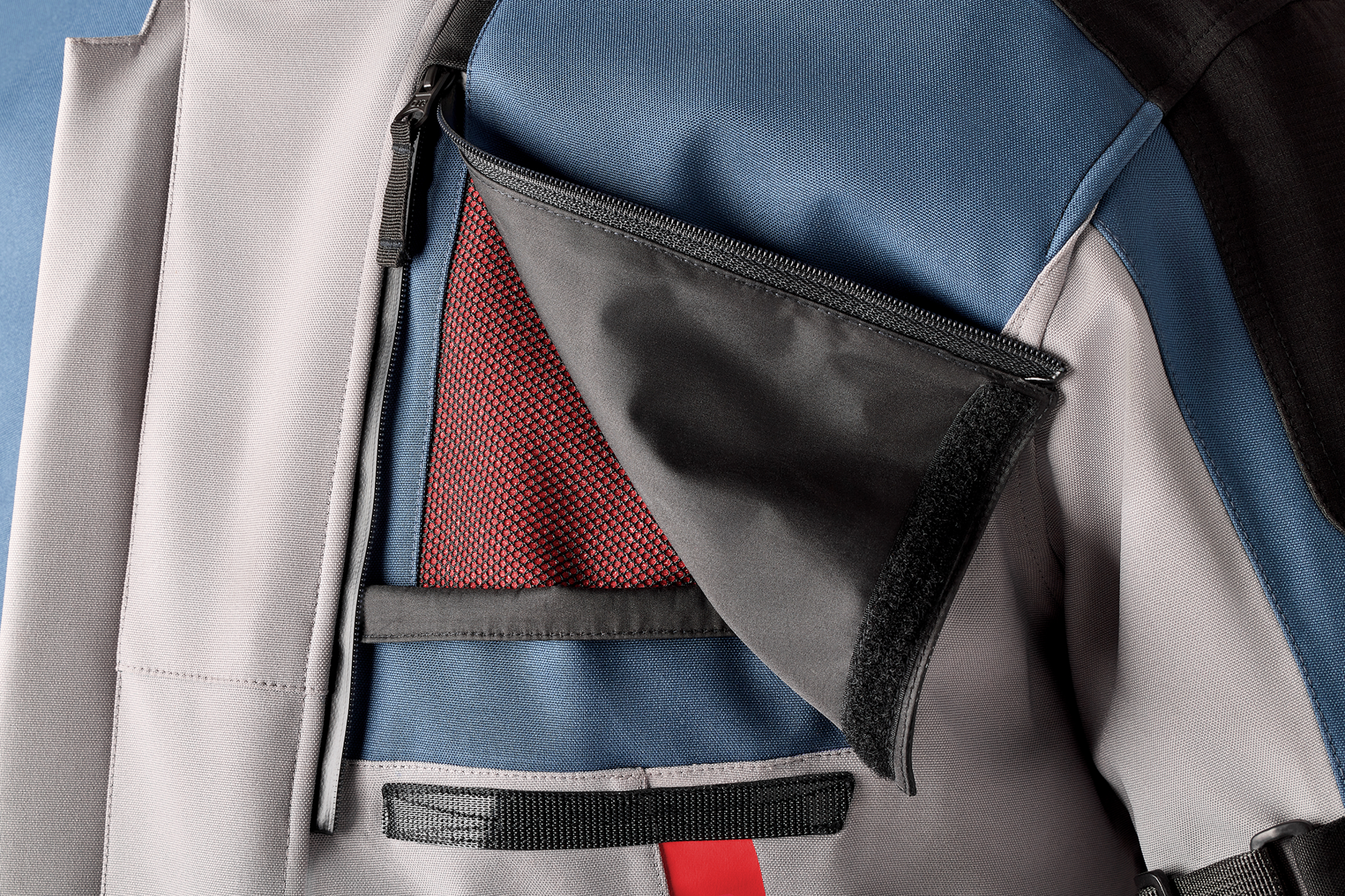 RST Pro Series Vulcan CE 3/4 Textile Jacket Silver / Blue FREE UK Delivery, FREE 365 Day Returns | Moto Central