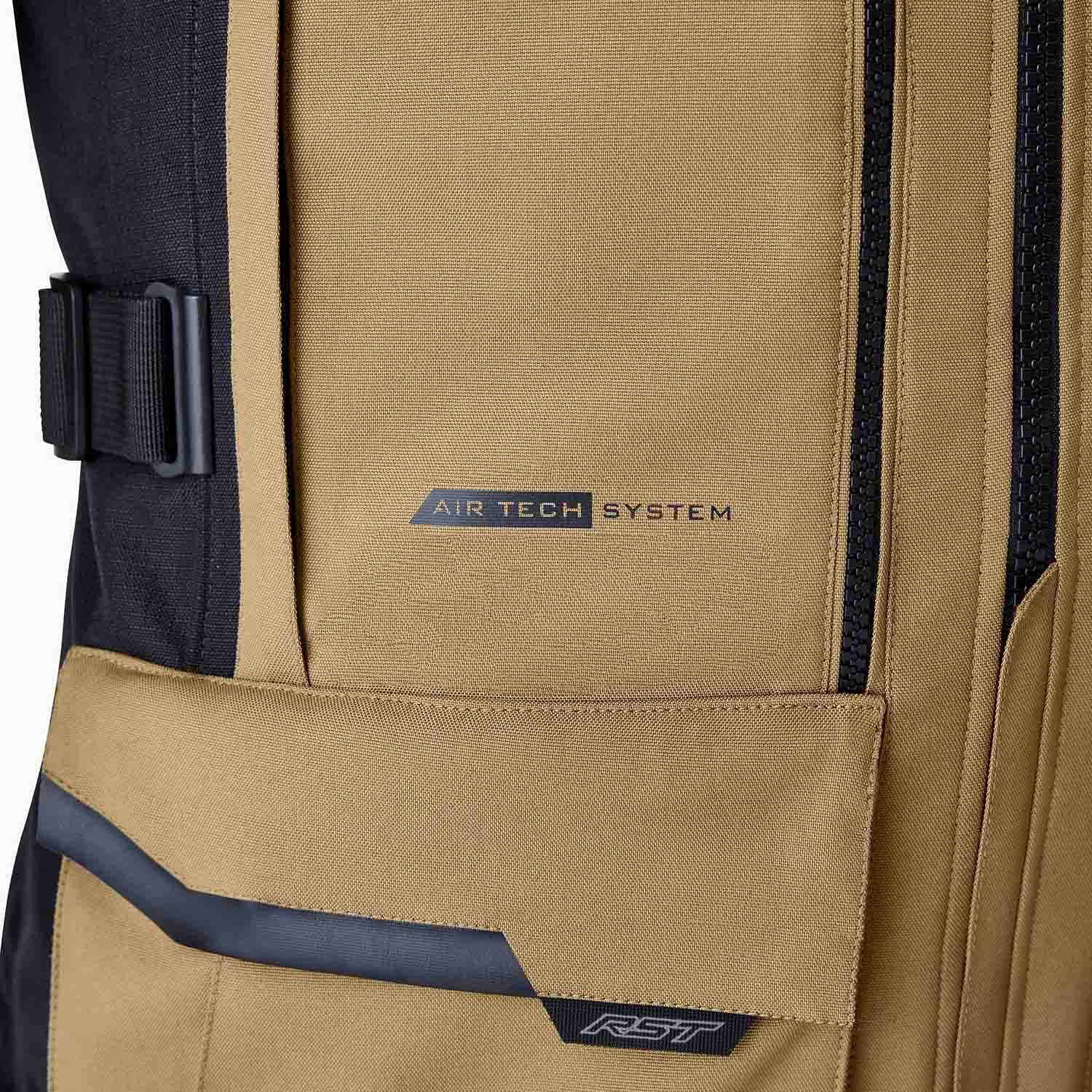 RST Pro Series Adventure D3O Textile Jacket Sand / Black - FREE UK Shipping, FREE 365 Day Returns | Moto Central