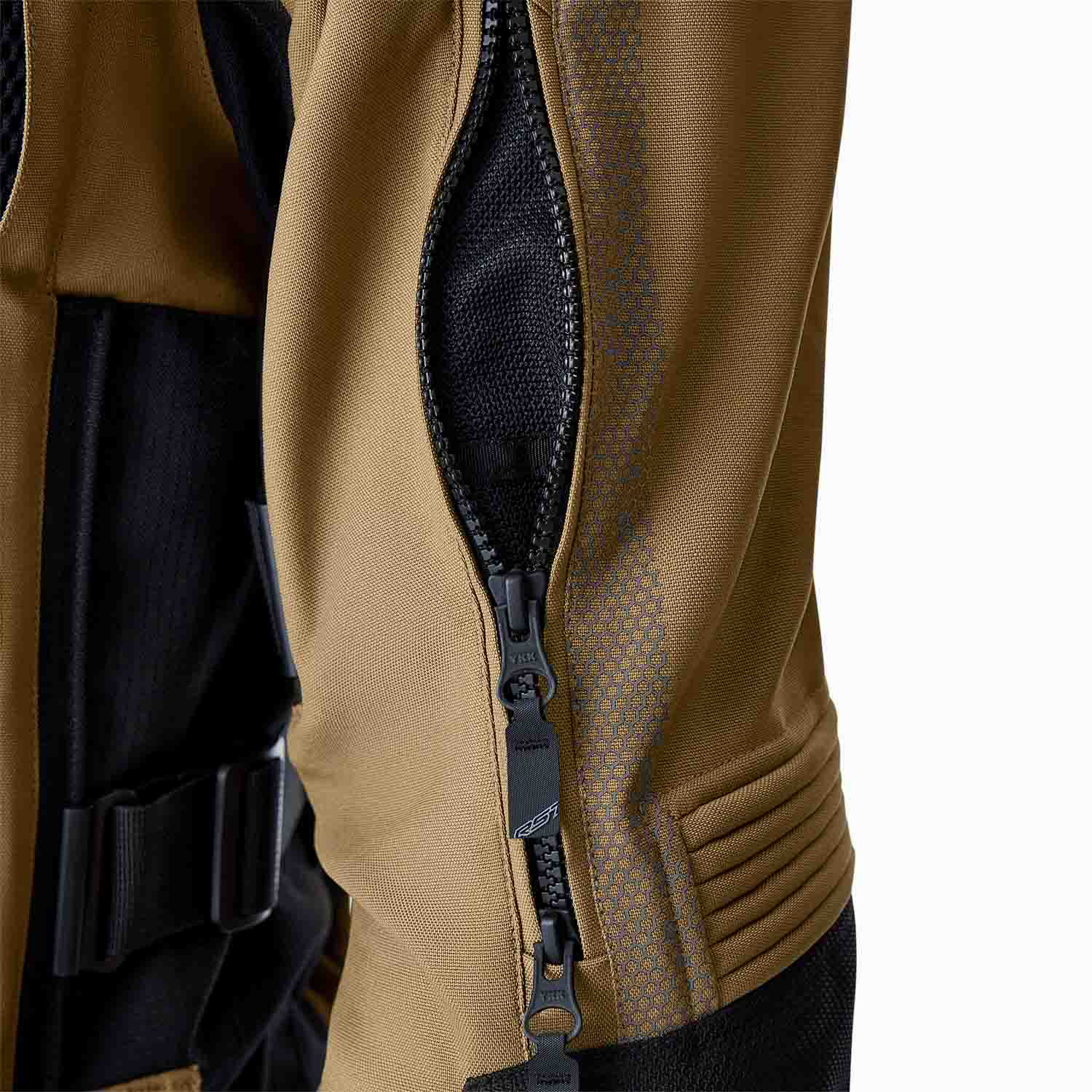 RST Pro Series Adventure D3O Textile Jacket Sand / Black - FREE UK Shipping, FREE 365 Day Returns | Moto Central