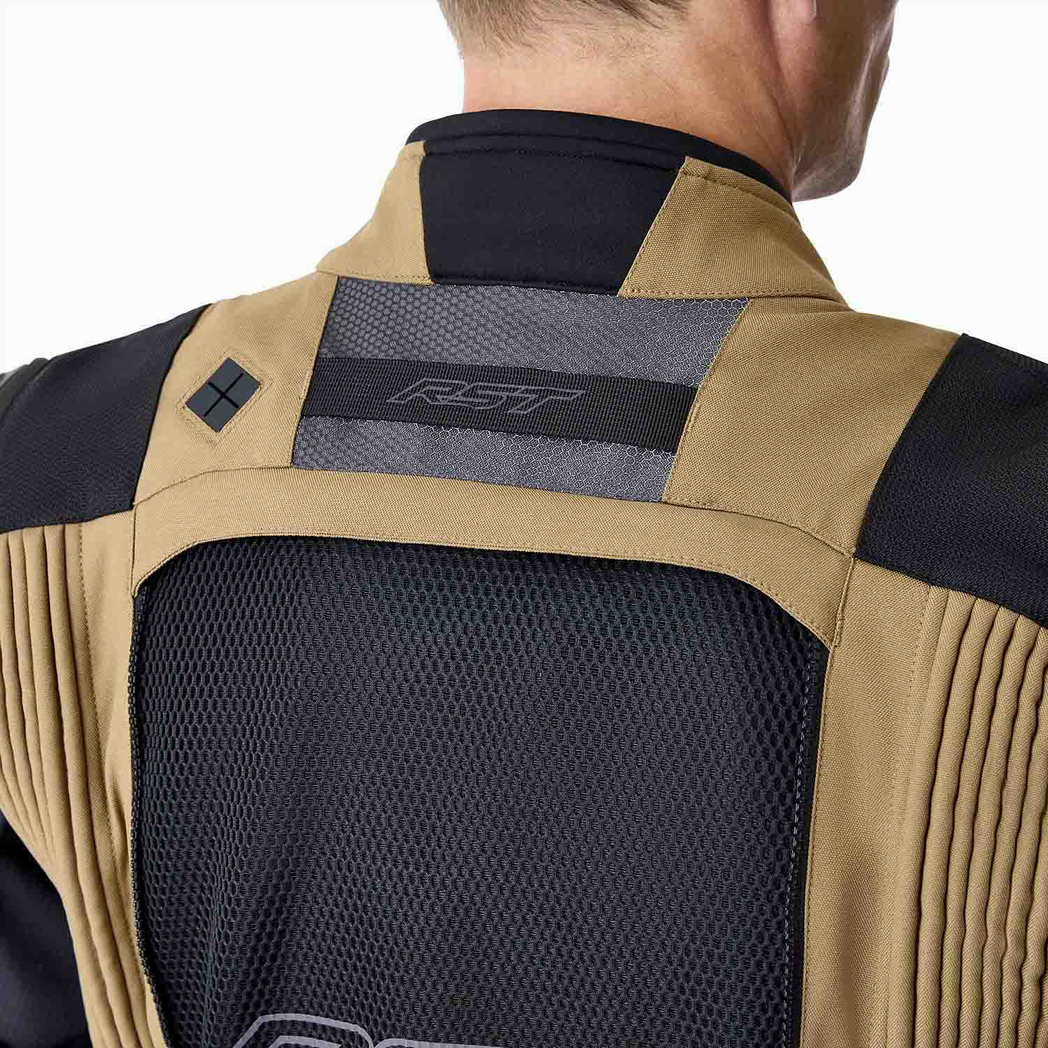 RST Pro Series Adventure D3O Textile Jacket Sand / Black - FREE UK Shipping, FREE 365 Day Returns | Moto Central