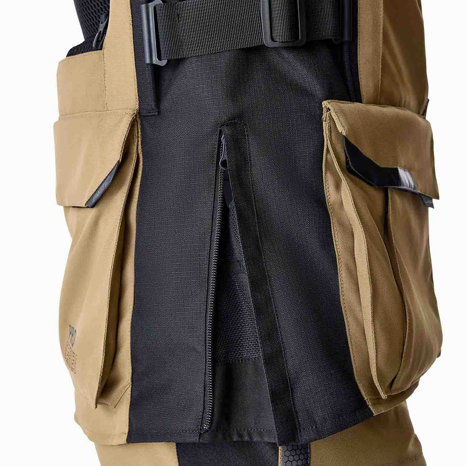 RST Pro Series Adventure D3O Textile Jacket Sand / Black - FREE UK Shipping, FREE 365 Day Returns | Moto Central
