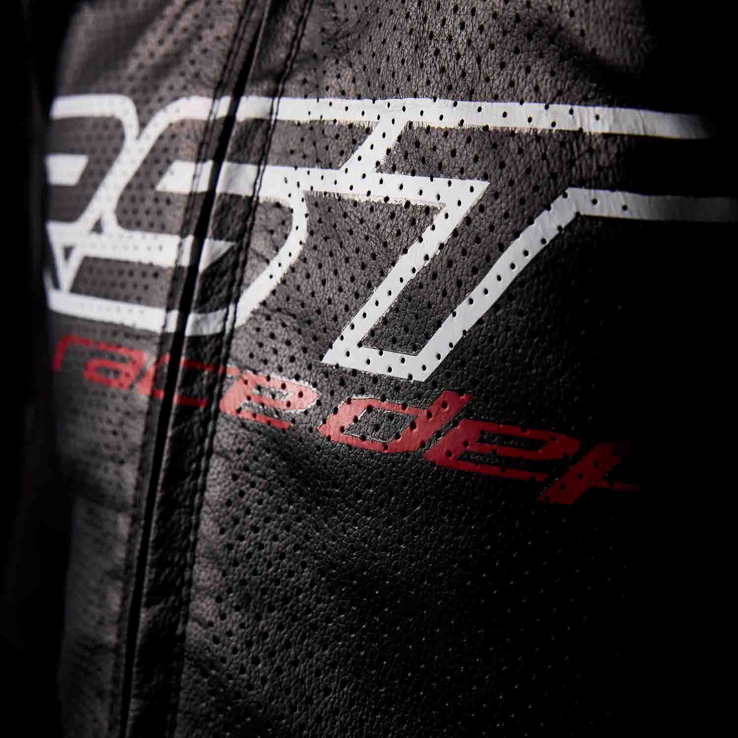 RST Race Dept V4.2 D3O Airbag One Piece Leather Suit Black / Red / White - FREE UK Shipping, FREE 365 Day Returns | Moto Central