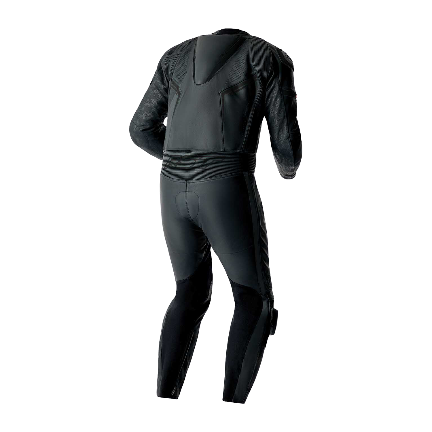 RST S1 D3O One Piece Leather Suit Black / Black / Black - FREE UK Shipping, FREE 365 Day Returns | Moto Central