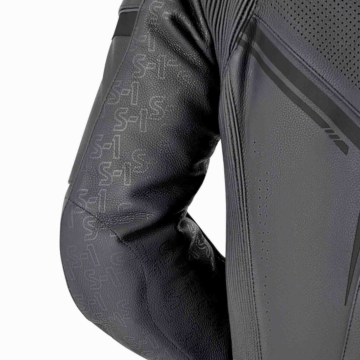 RST S1 D3O One Piece Leather Suit Black / Black / Black - FREE UK Shipping, FREE 365 Day Returns | Moto Central