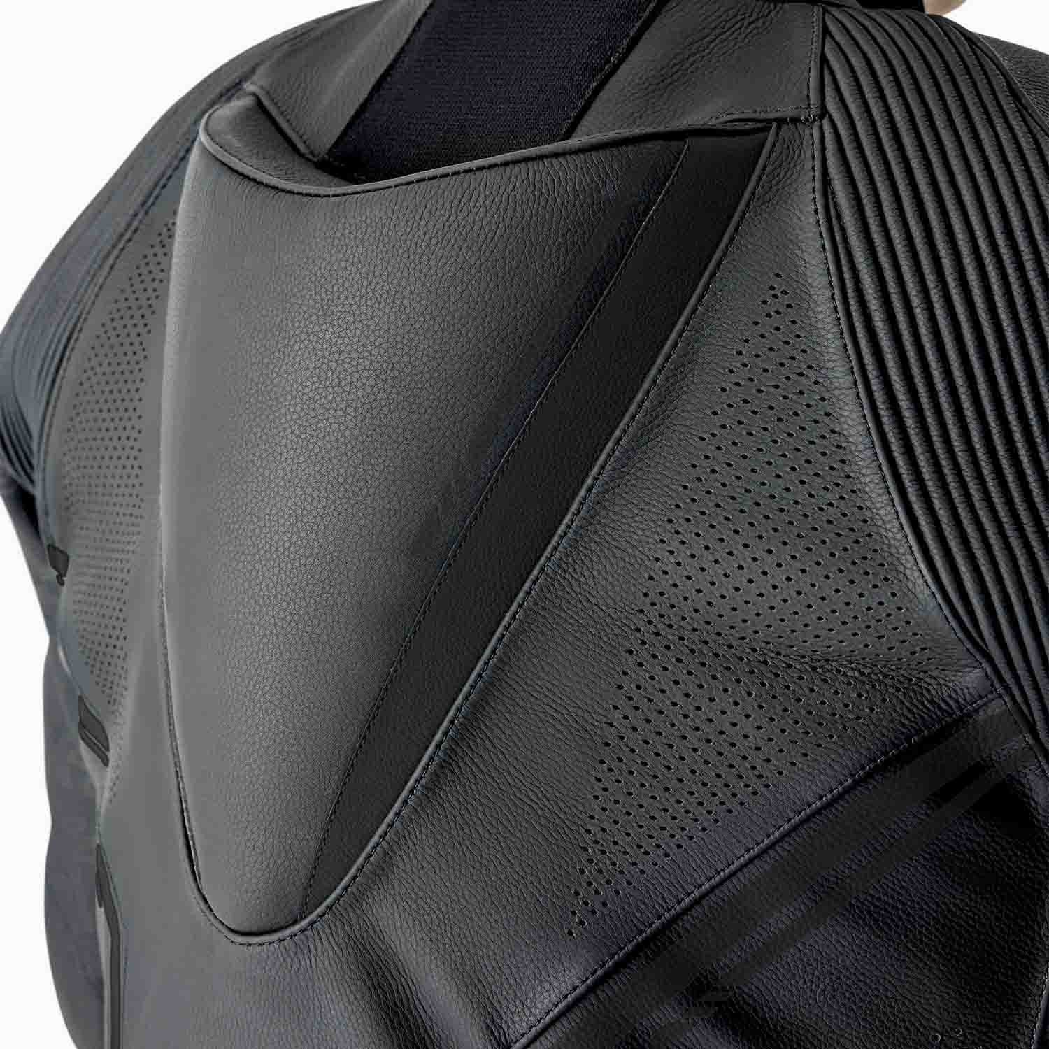 RST S1 D3O One Piece Leather Suit Black / Black / Black - FREE UK Shipping, FREE 365 Day Returns | Moto Central