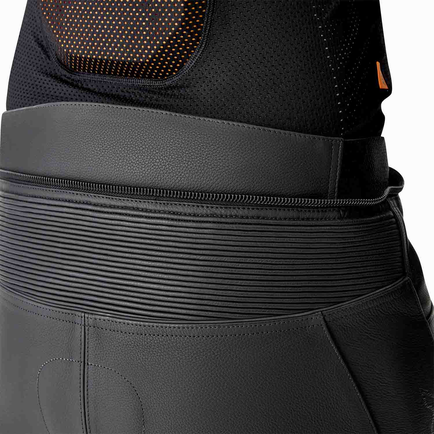 RST S1 D3O Leather Trouser Black / Black / Black - FREE UK Shipping, FREE 365 Day Returns | Moto Central