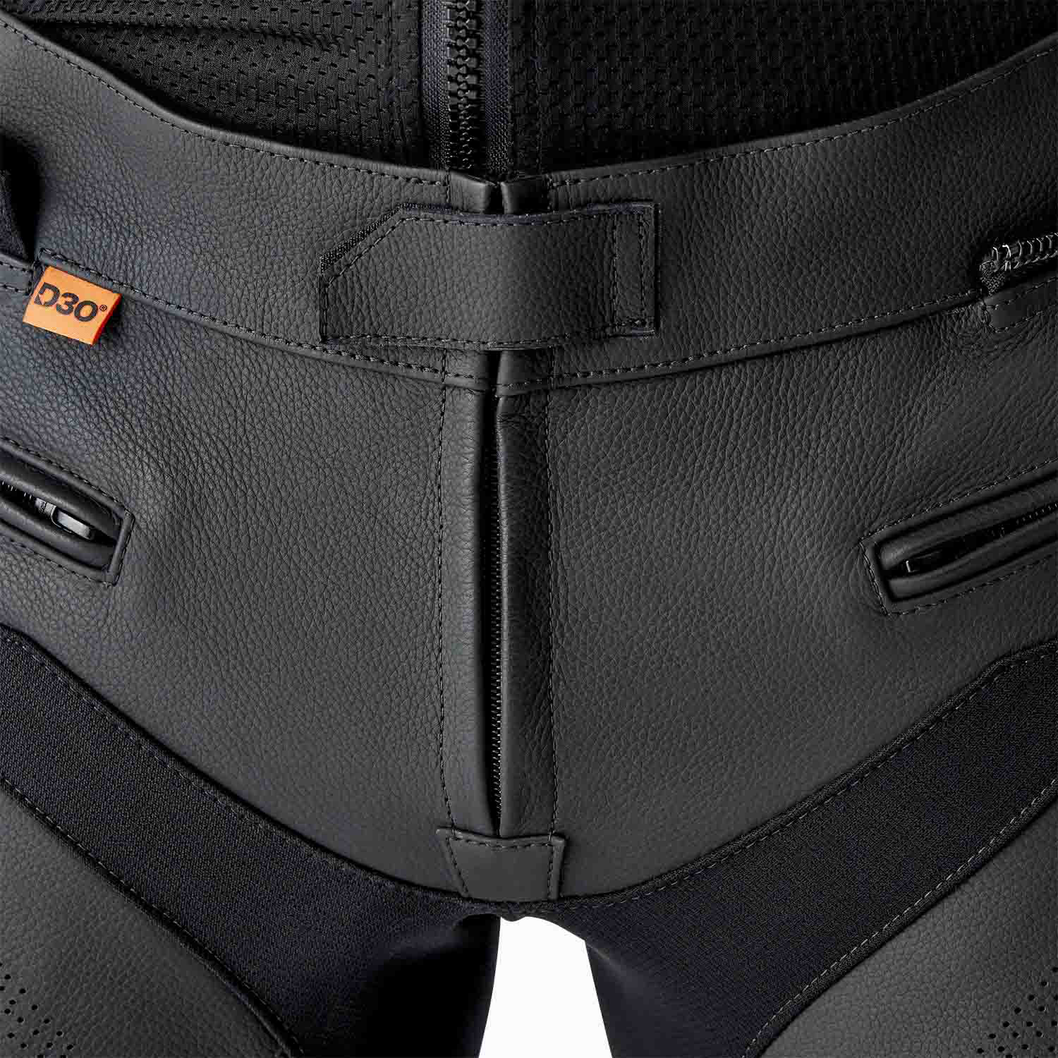 RST S1 D3O Leather Trouser Black / Black / Black - FREE UK Shipping, FREE 365 Day Returns | Moto Central