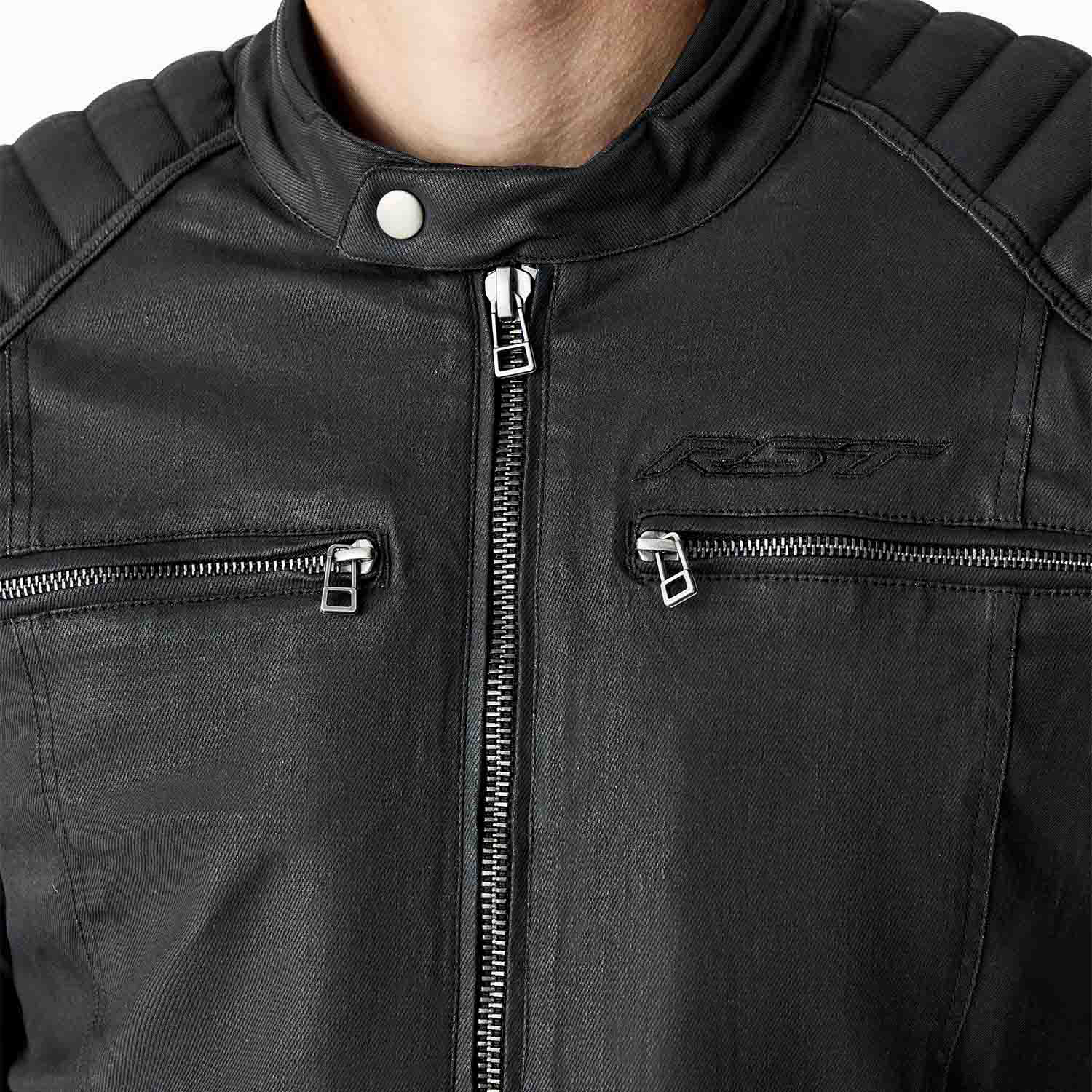 RST Brixton D3O Textile Jacket Black - FREE UK Shipping, FREE 365 Day Returns | Moto Central