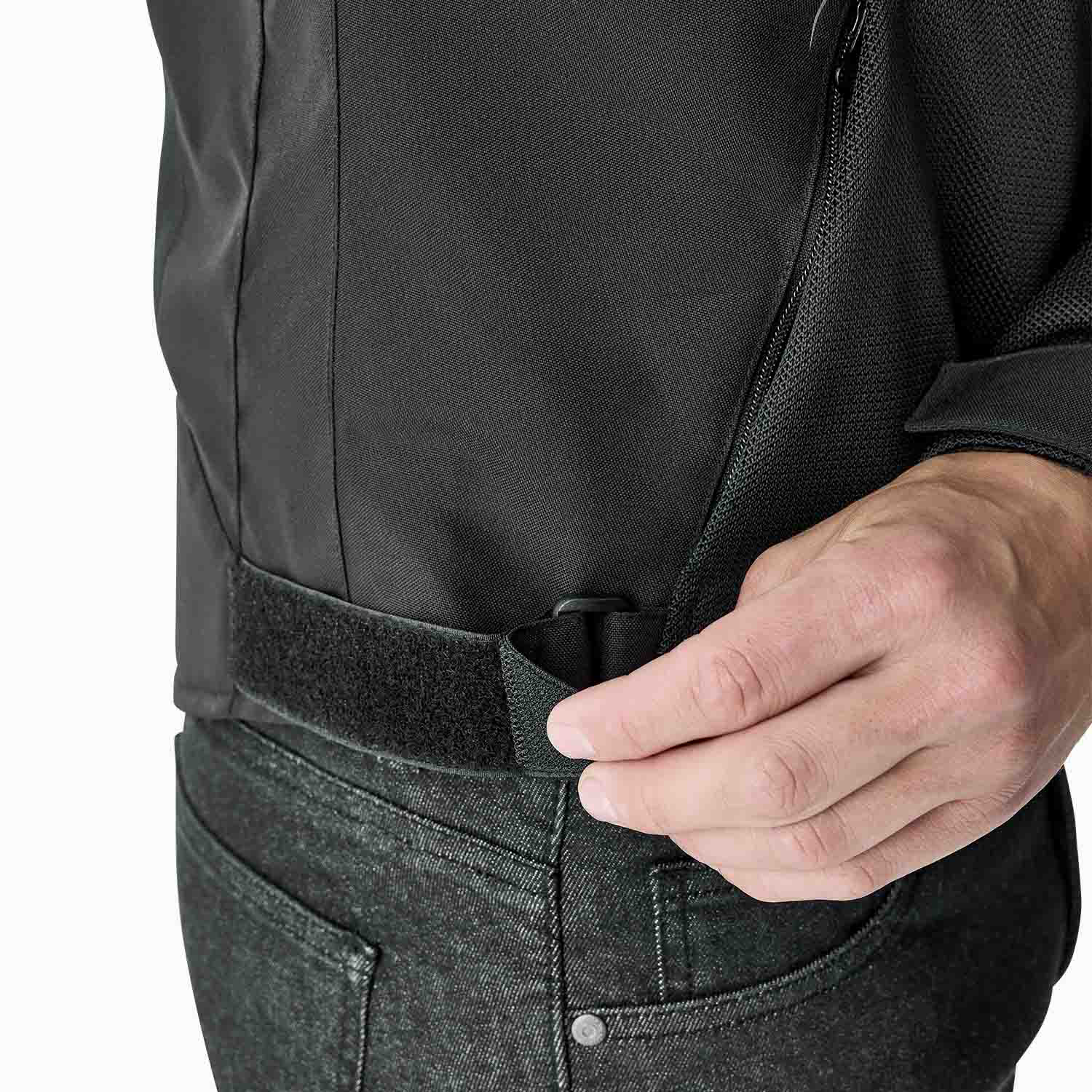 RST S1 Mesh D3O Textile Jacket Black / Black / Black - FREE UK Shipping, FREE 365 Day Returns | Moto Central