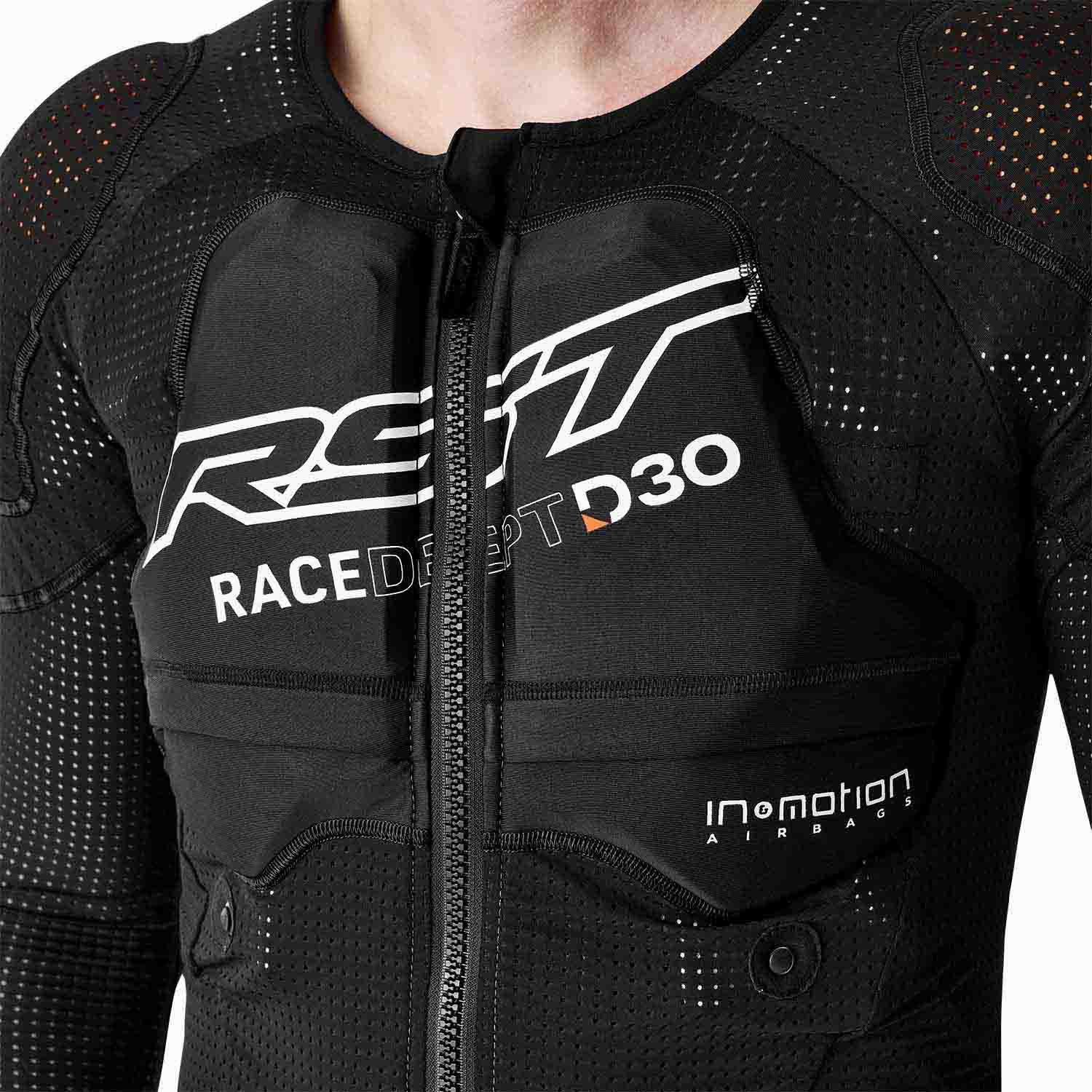 RST Race Dept D3O Performance Airbag Shirt Black - FREE UK Shipping, FREE 365 Day Returns | Moto Central