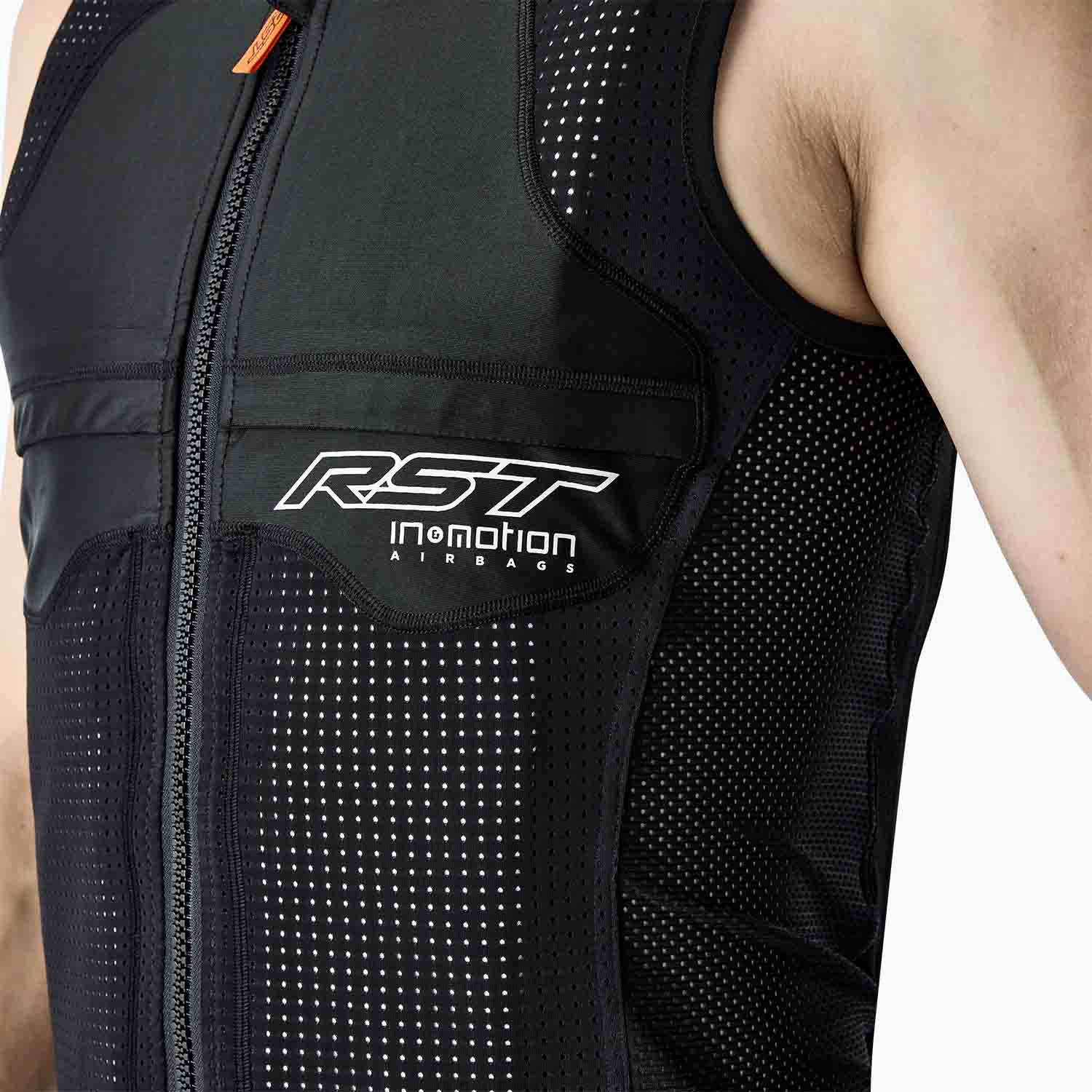 RST D3O Essential Airbag Vest Black - FREE UK Shipping, FREE 365 Day Returns | Moto Central
