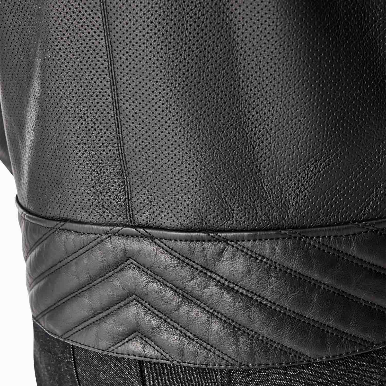 RST Roadster Air D3O Leather Jacket Black - FREE UK Shipping, FREE 365 Day Returns | Moto Central