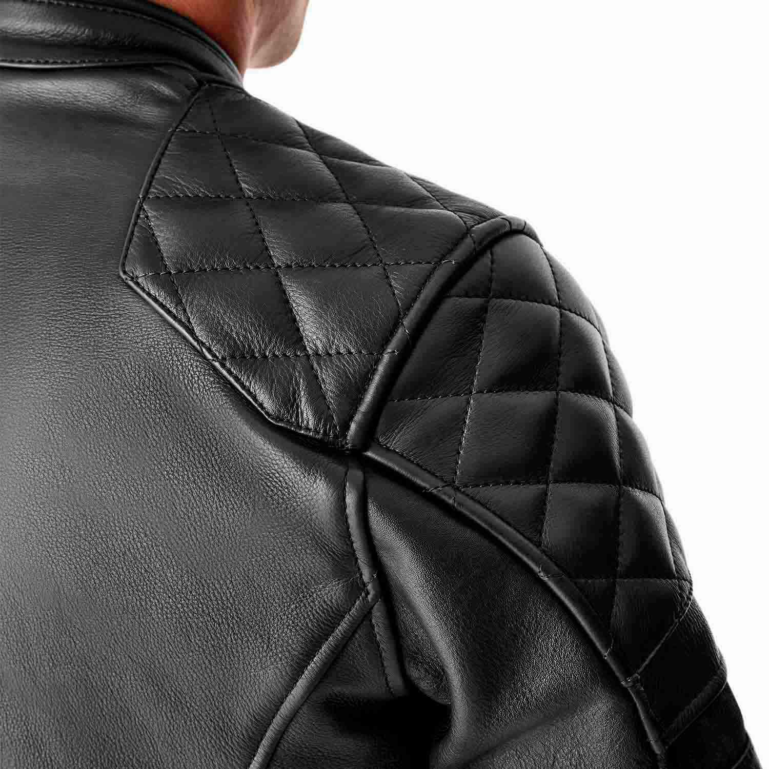 RST Hillberry D3O Leather Jacket Black - FREE UK Shipping, FREE 365 Day Returns | Moto Central