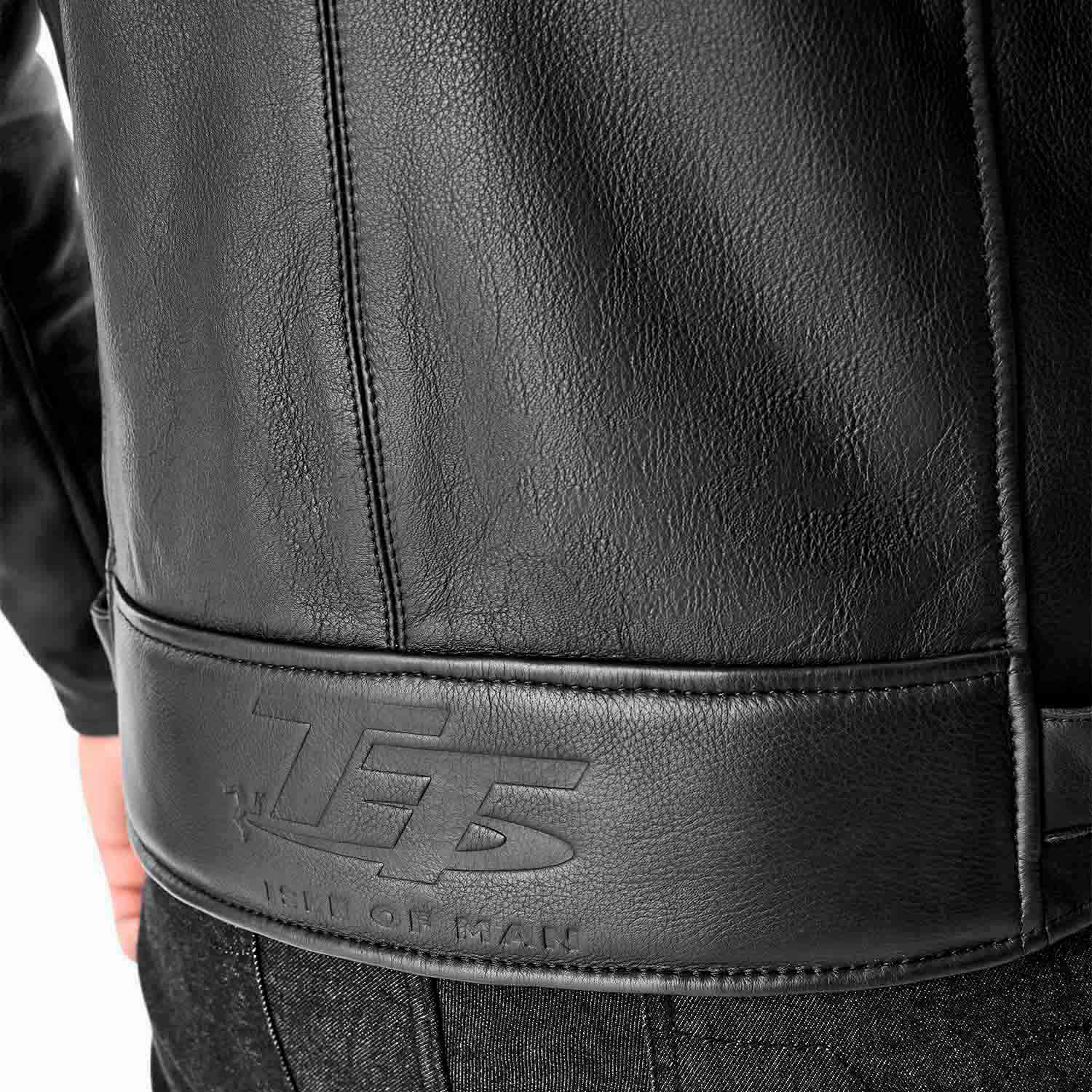 RST Hillberry D3O Leather Jacket Black - FREE UK Shipping, FREE 365 Day Returns | Moto Central